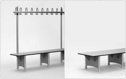 Ławki do przebieralni