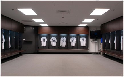 szafki basenowe HPL, szafki do przebieralni HPL, HPL, baseny, przebieralnie,  hale sportowe