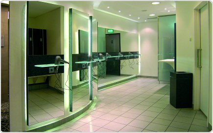 Stanowiska kosmetyczne i stanowiska do mycia